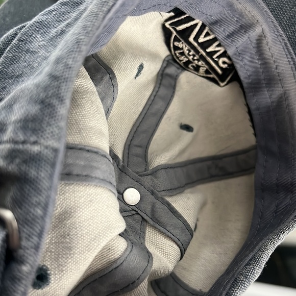 Vans classic style blue denim hat - Picture 10 of 11